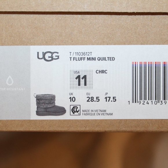 NIB UGG TODDLER INFANT MINI SHEARLING‎ SUEDE BOOTS - Picture 8 of 8